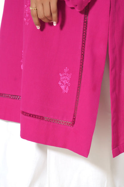 Stitched 1 Piece Embroidered Cottle Shirt