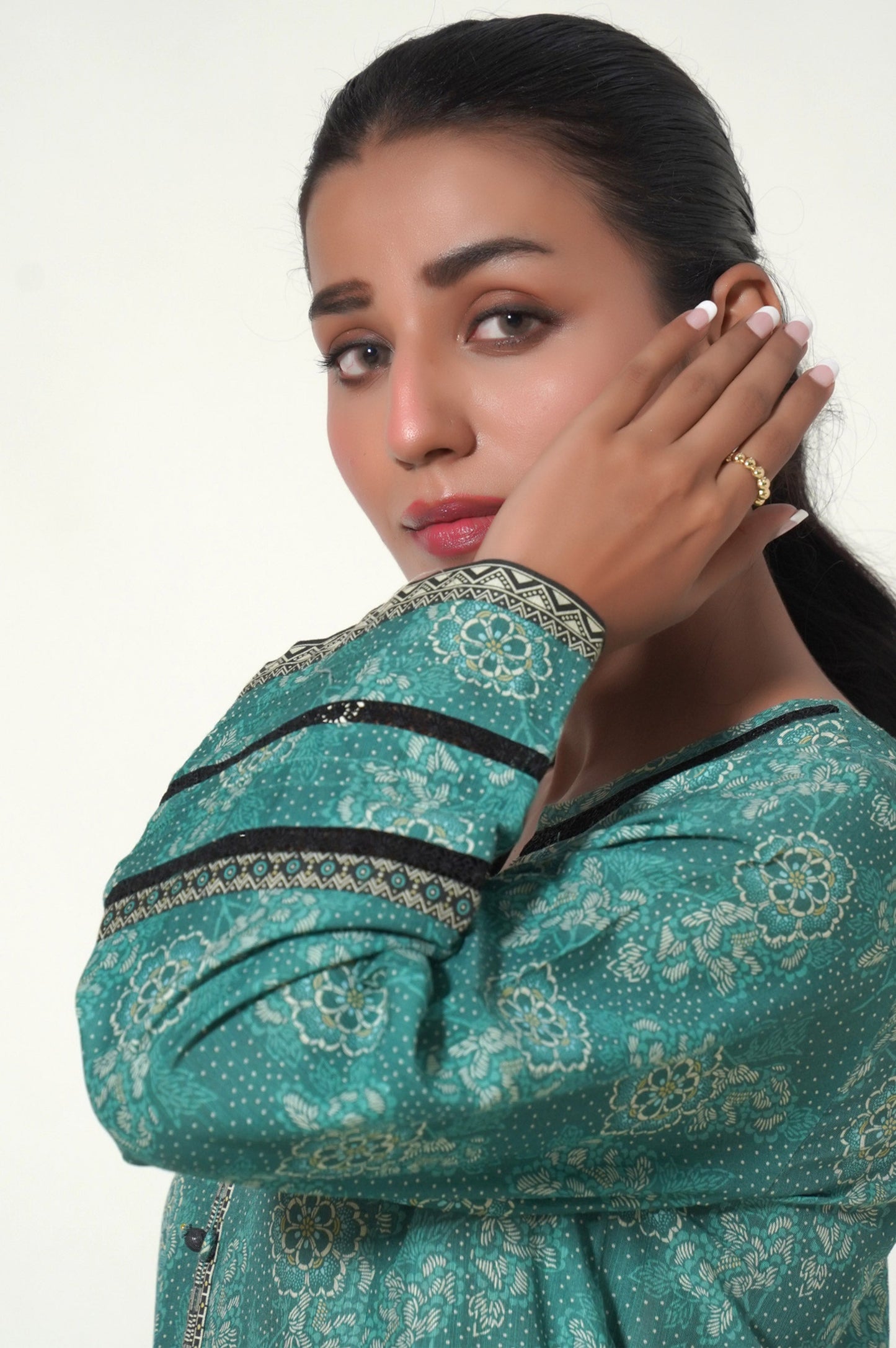 Stitched 1 Piece Digital Printed Khaddar Shirt