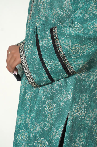 Stitched 1 Piece Digital Printed Khaddar Shirt