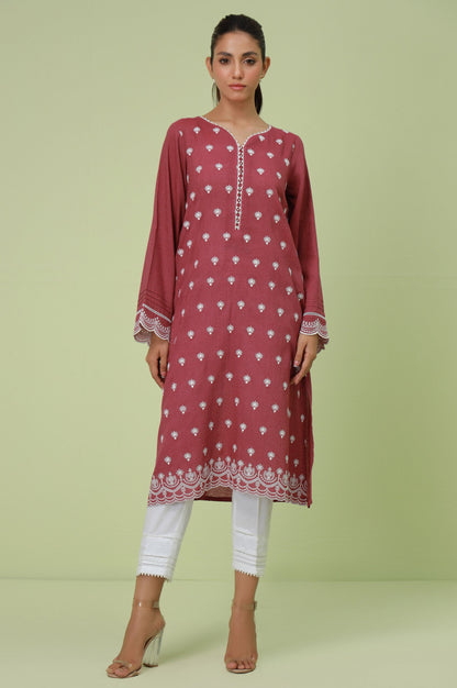Stitched 1 Piece Textured Lawn Chikankari Embroidered Shirt
