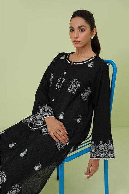 Stitched 1 Piece Textured Lawn Chikankari Embroidered Shirt