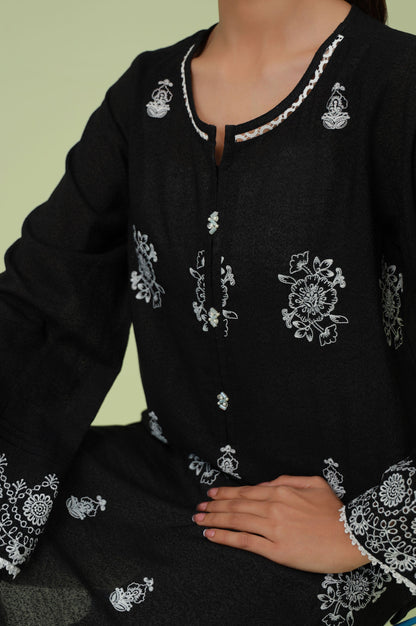 Stitched 1 Piece Textured Lawn Chikankari Embroidered Shirt