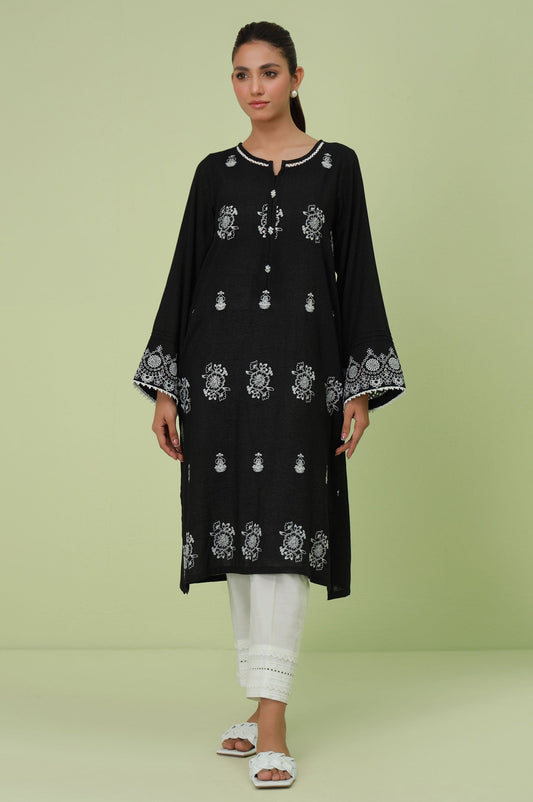 Stitched 1 Piece Textured Lawn Chikankari Embroidered Shirt