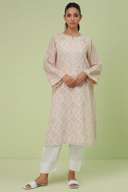 Stitched 1 Piece Textured Lawn Chikankari Embroidered Shirt