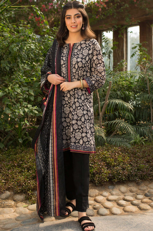 Stitched 2 Piece Printed Lawn Suit