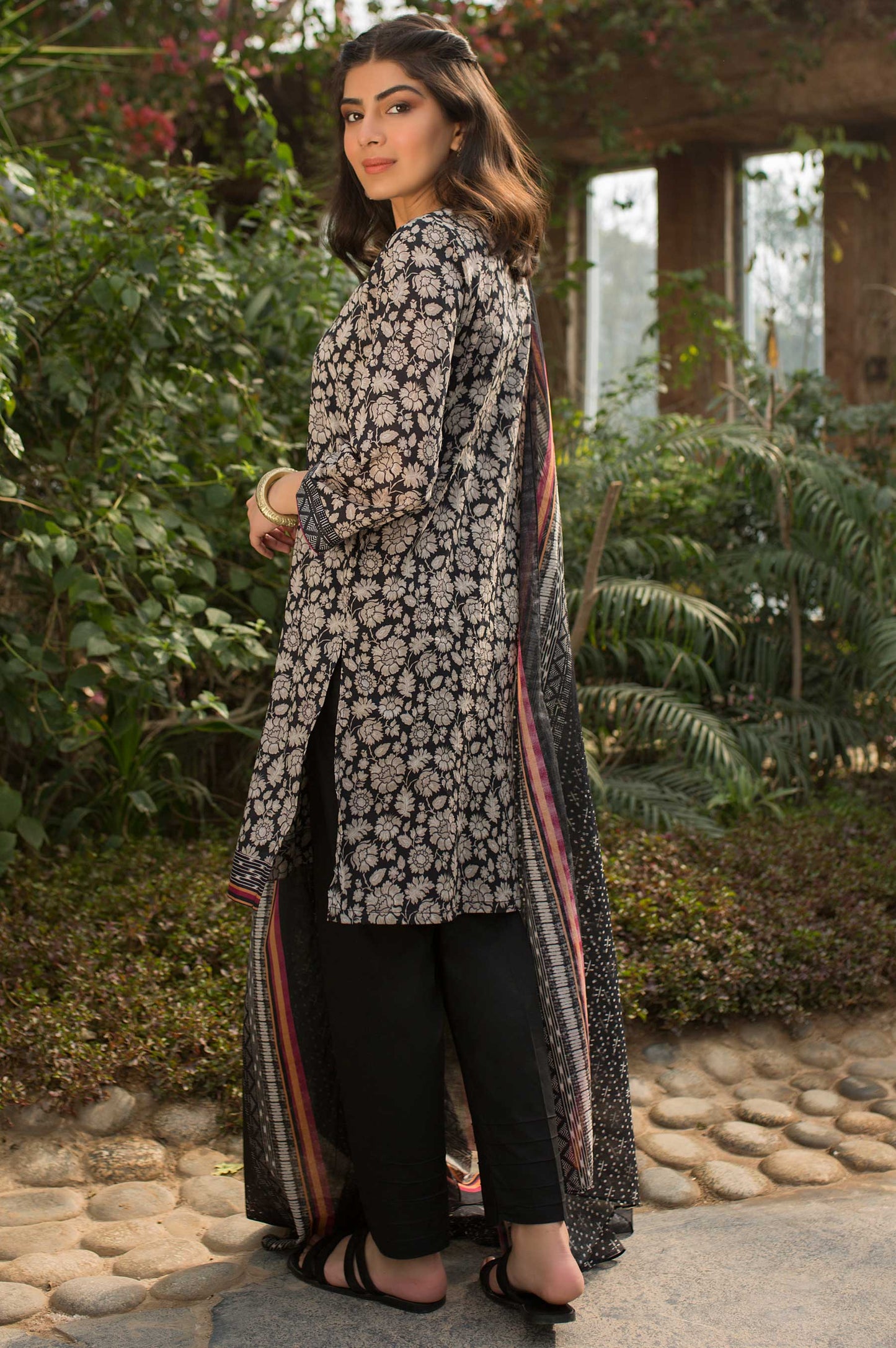 Stitched 2 Piece Printed Lawn Suit