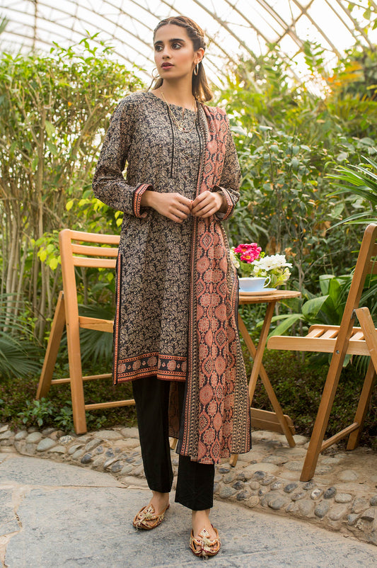 Stitched 2 Piece Digital Printed Lawn Suit