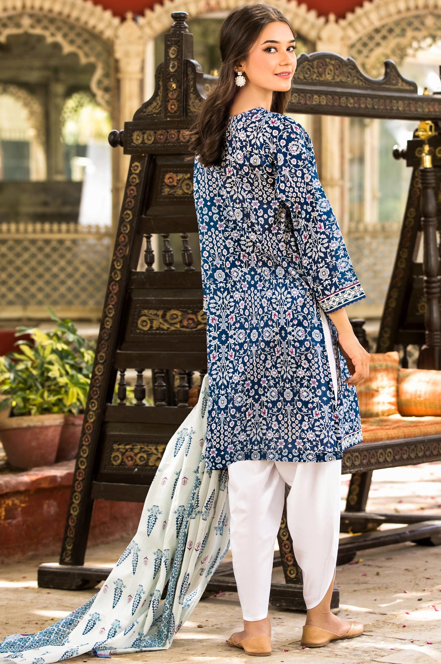 Stitched 2 Piece Printed Lawn Suit