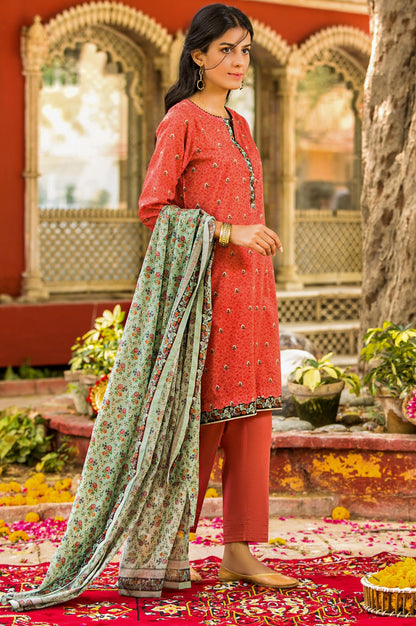 Stitched 2 Piece Digital Printed Lawn Suit