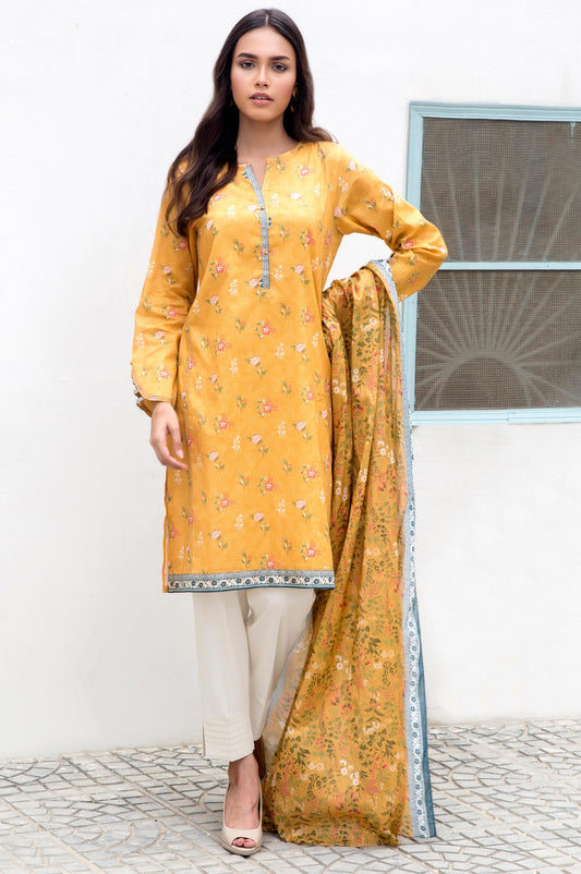 Stitched 2 Piece Printed Lawn Suit