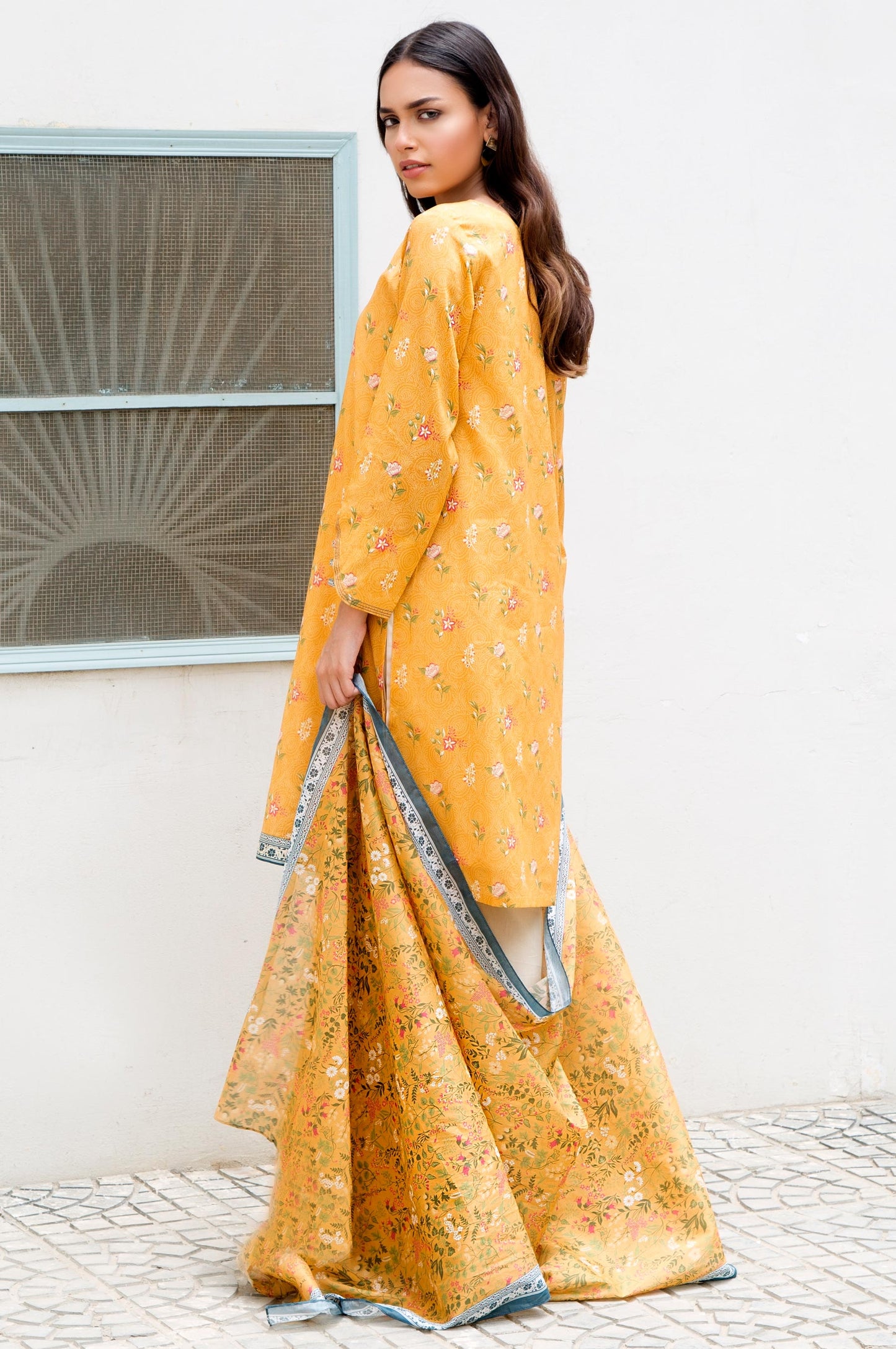 Stitched 2 Piece Printed Lawn Suit