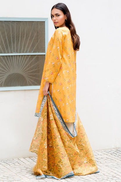 Stitched 2 Piece Printed Lawn Suit
