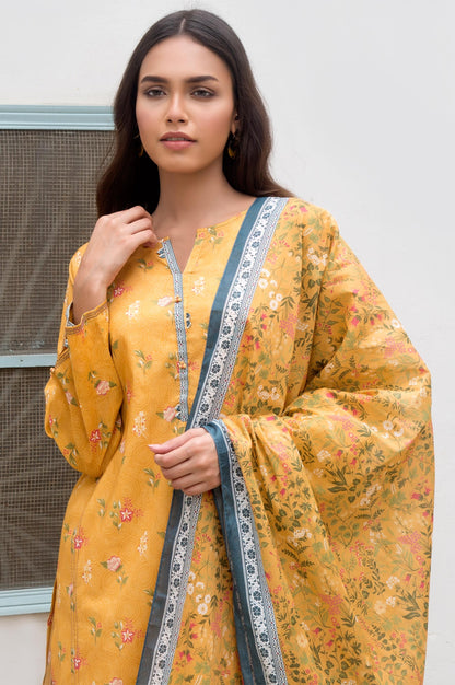 Stitched 2 Piece Printed Lawn Suit