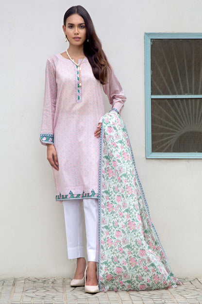 Stitched 2 Piece Printed Lawn Suit
