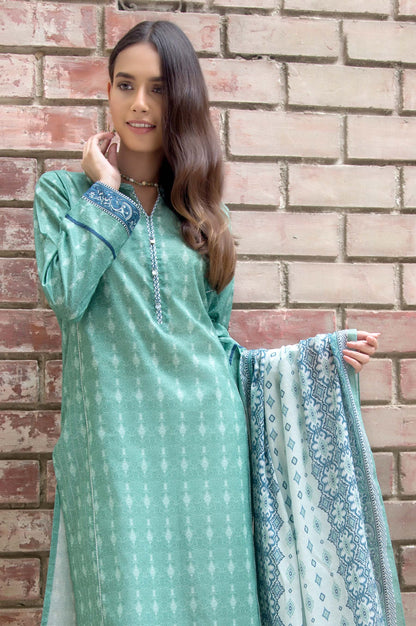 Stitched 2 Piece Printed Lawn Suit