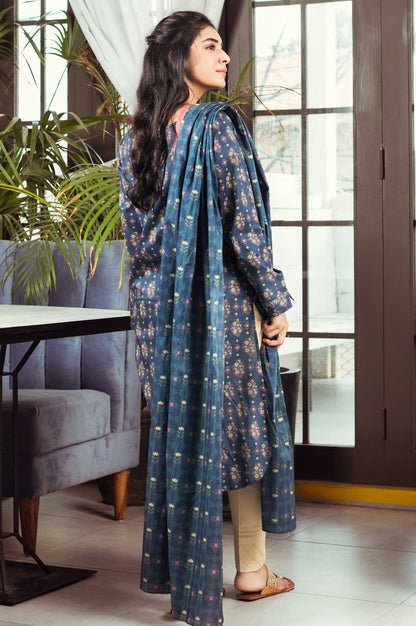 Stitched 2 Piece Printed Cambric Suit