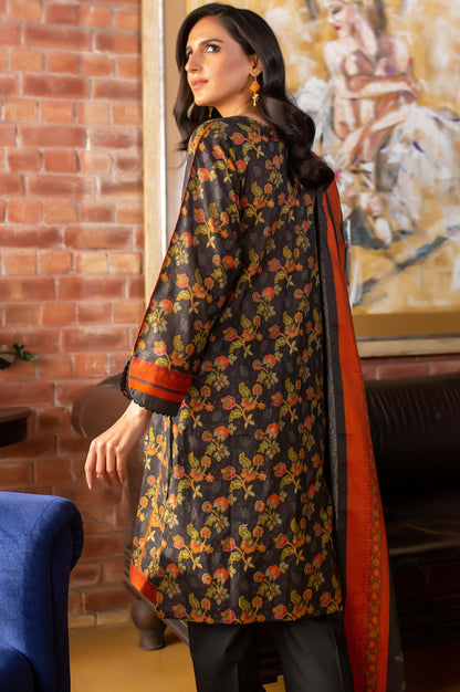 Stitched 2 Piece Printed Lawn Suit with Printed Lawn Dupatta