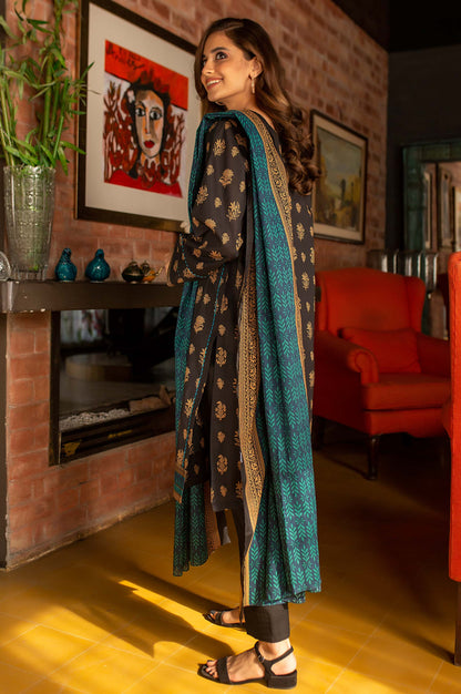 Stitched 2 Piece Embroidered Lawn Suit