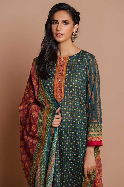 Stitched 2 Piece Printed Lawn Suit