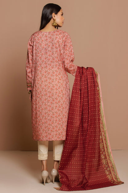 Stitched 2 Piece Embroidered Lawn Suit
