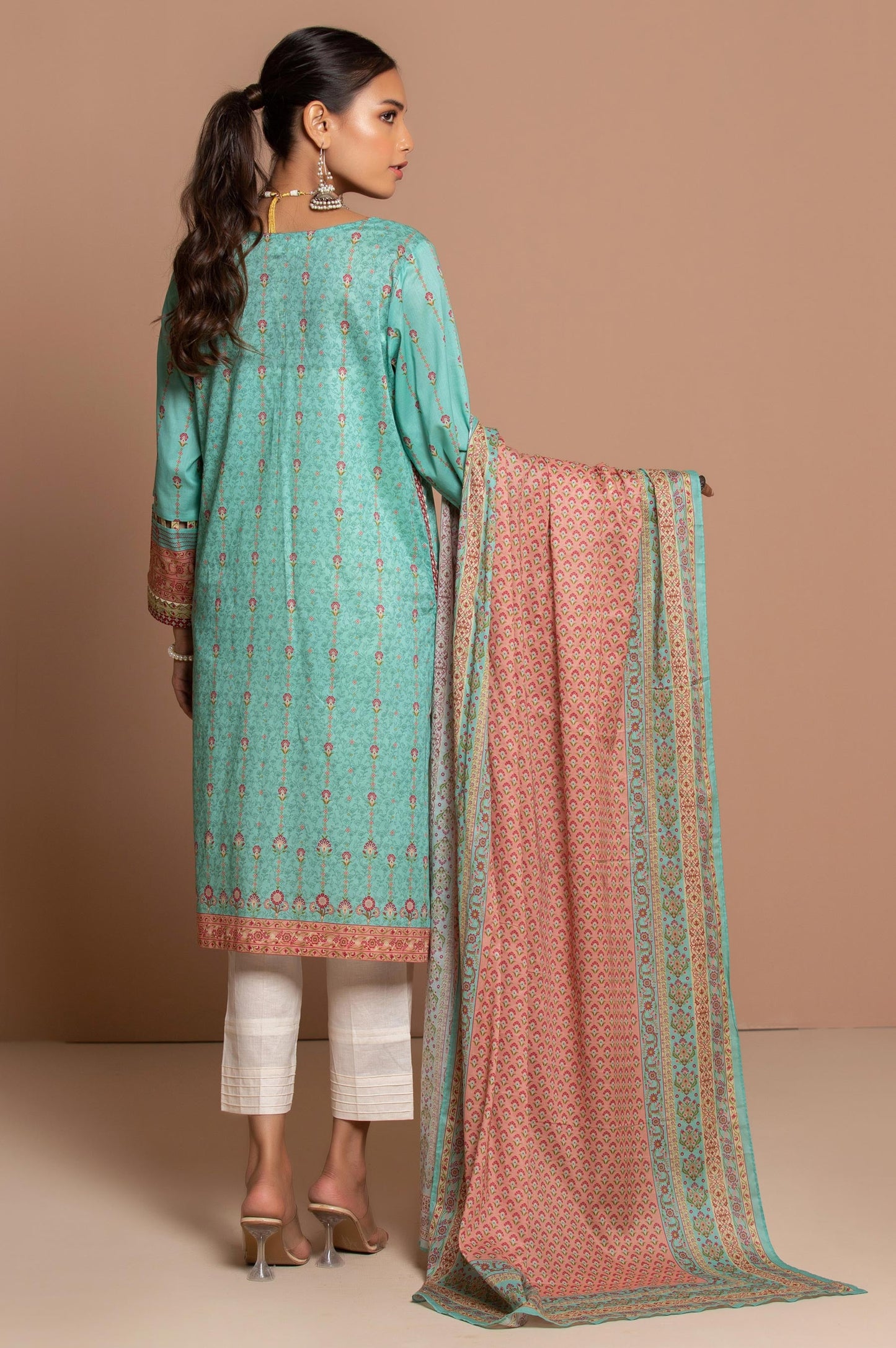 Stitched 2 Piece Printed Lawn Suit