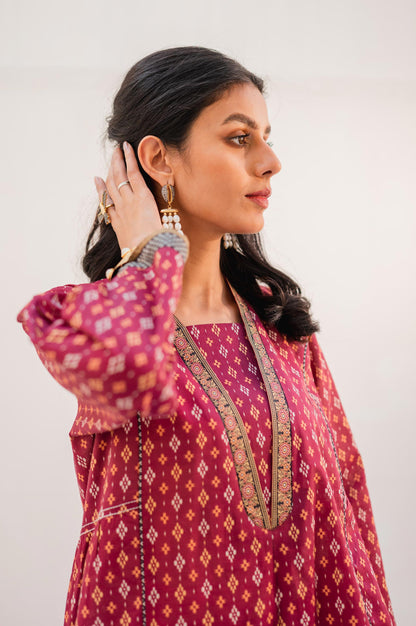 Stitched 2 Piece Printed Lawn Suit