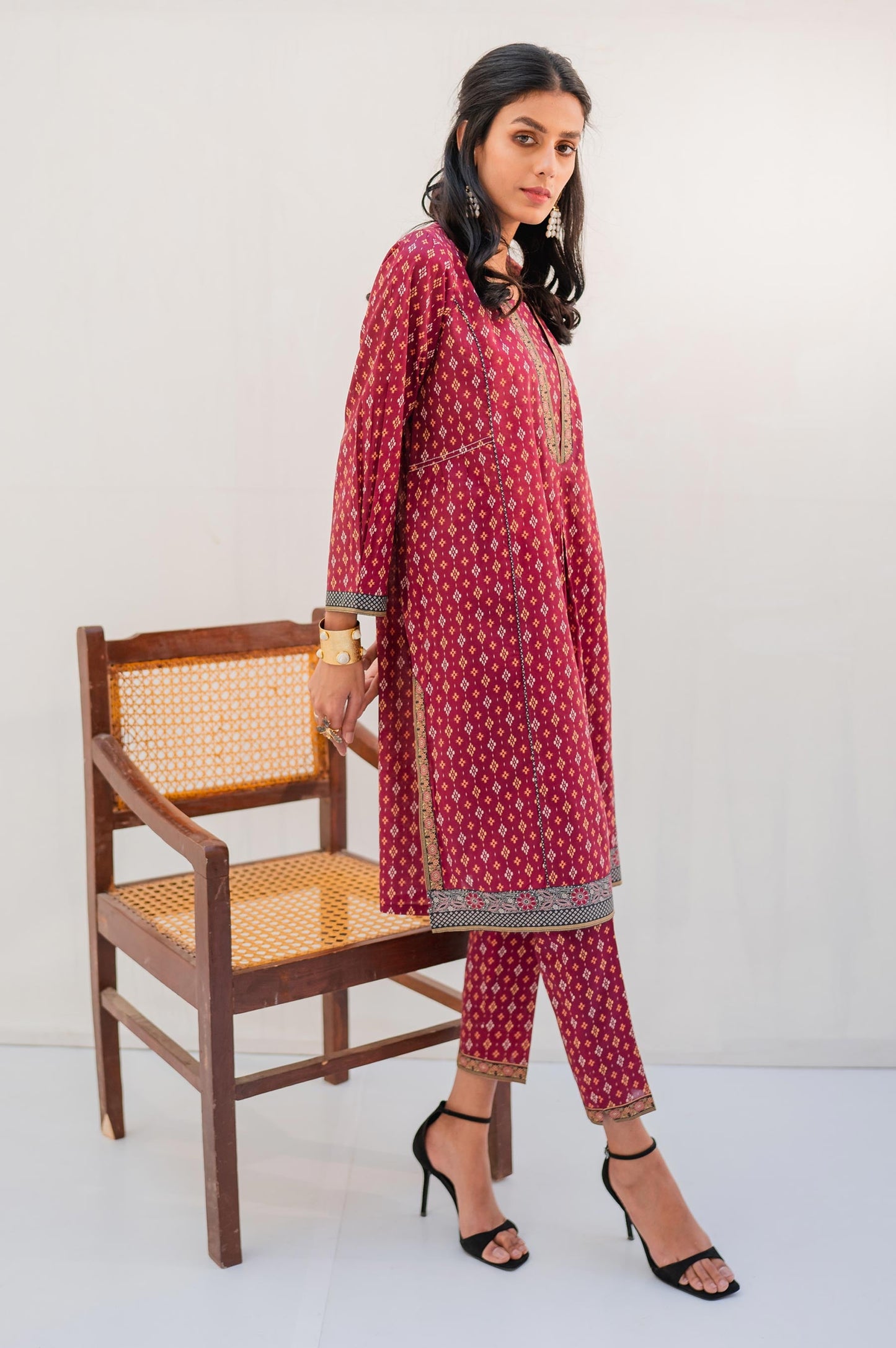 Stitched 2 Piece Printed Lawn Suit