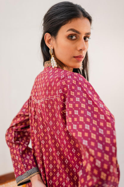 Stitched 2 Piece Printed Lawn Suit