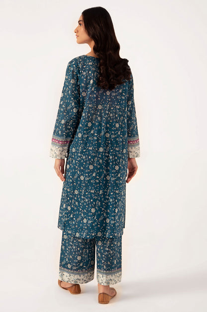 Stitched 2 Piece Digital Printed Lawn Suit