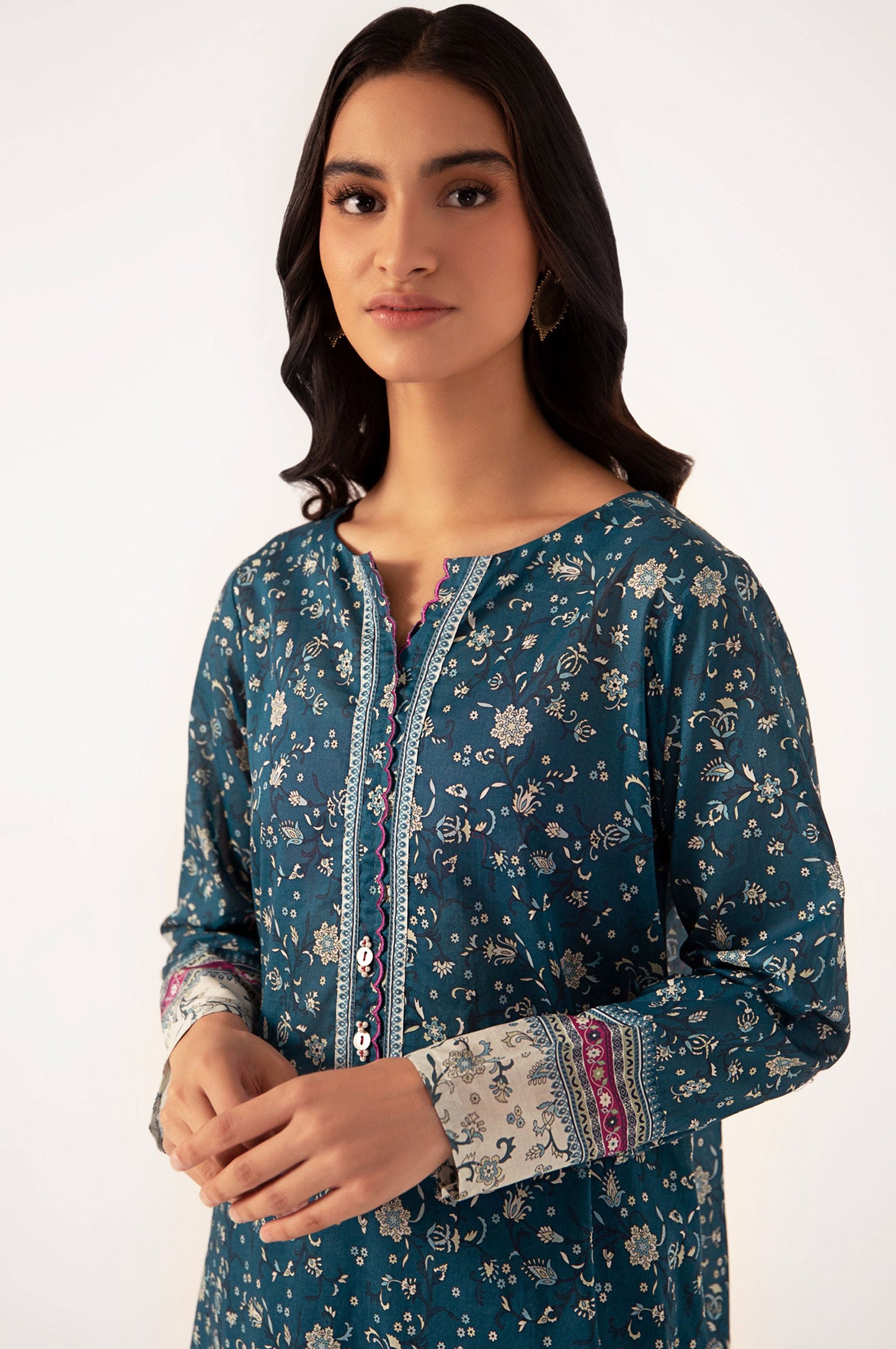 Stitched 2 Piece Digital Printed Lawn Suit