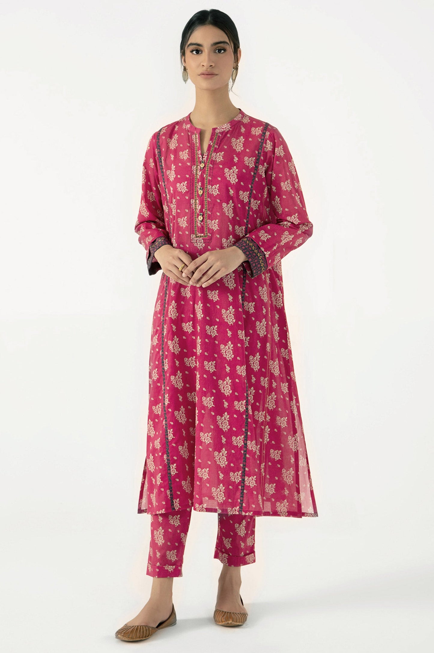 Stitched 2 Piece Digital Printed Lawn Suit