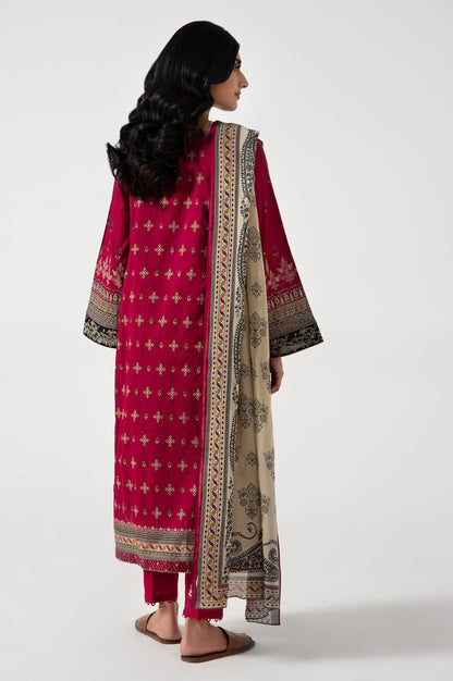 Stitched 2 Piece Embroidered Lawn Suit