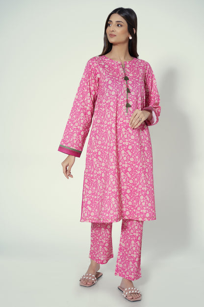 Stitched 2 Piece Printed Lawn Suit