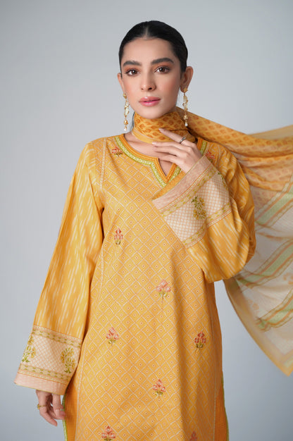 Stitched 2 Piece Printed Lawn