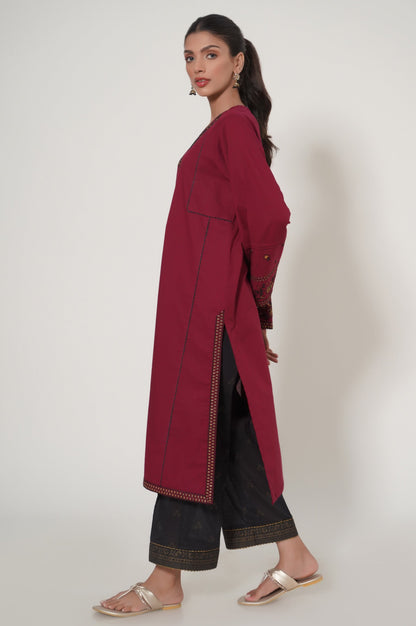 Stitched 2 Piece Cambric Suit