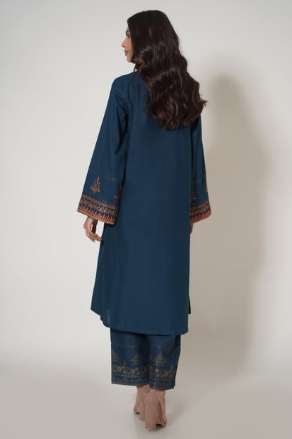 Unstitched 2 Piece Embroidered Cambric Suit