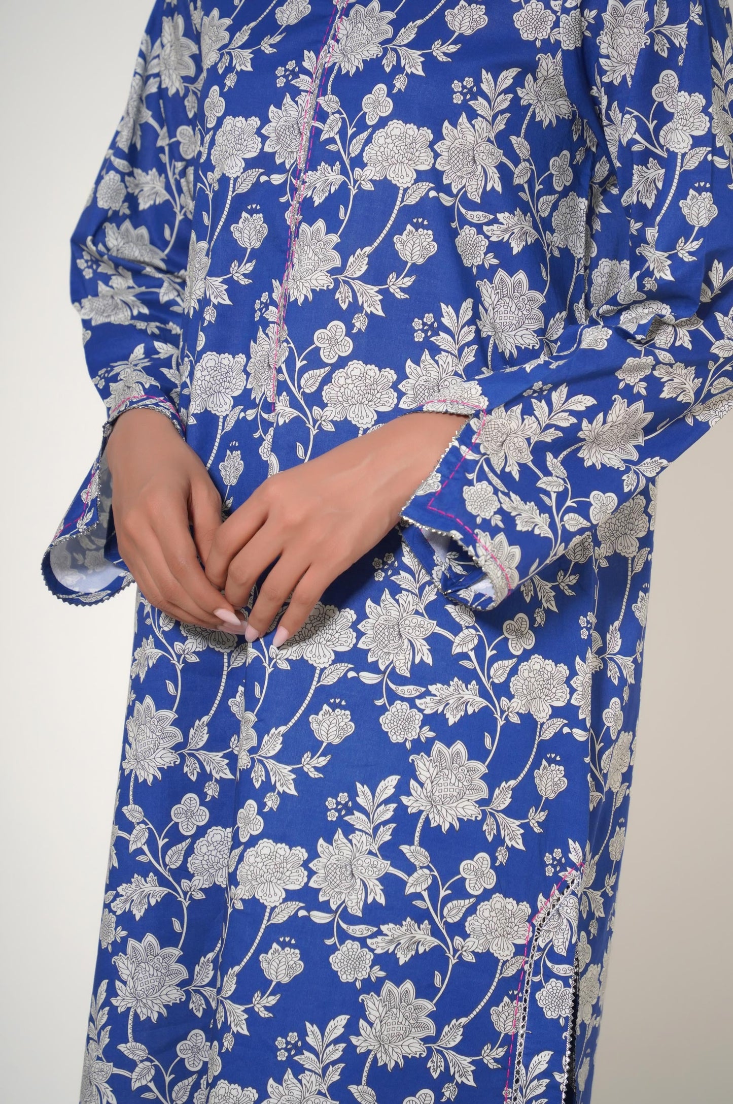 Stitched 2 Piece Cambric Suit