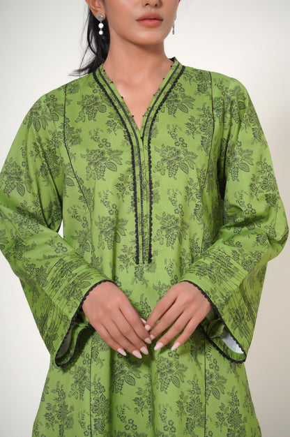 Stitched 2 Piece Cambric Suit