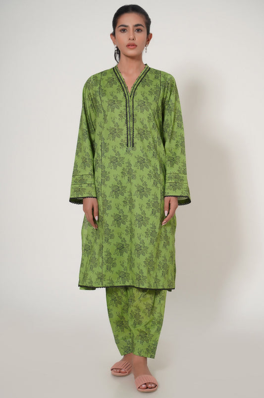 Stitched 2 Piece Cambric Suit