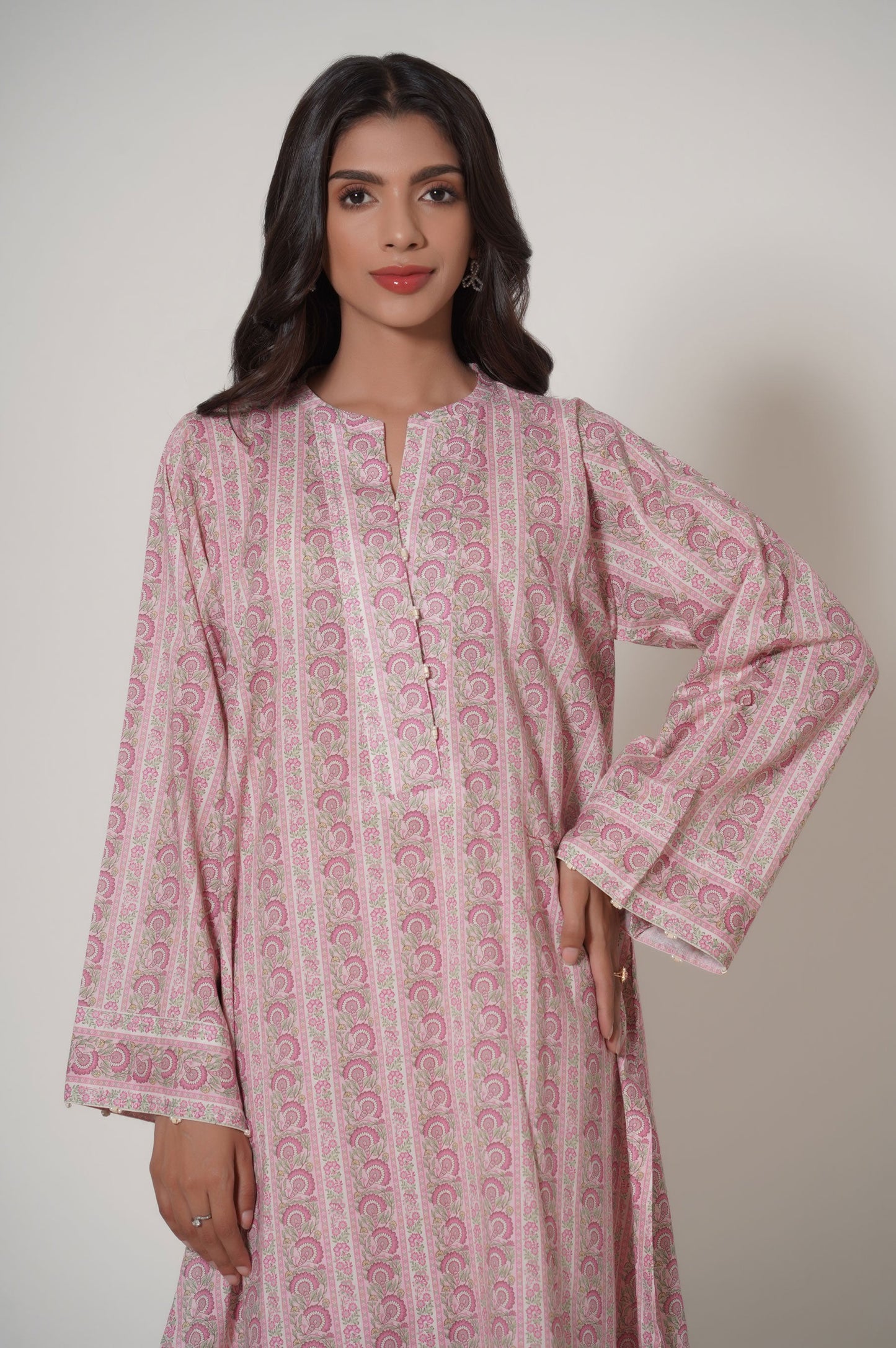 Stitched 2 Piece Printed Lawn Suit