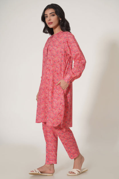 Stitched 2 Piece Cambric Suit