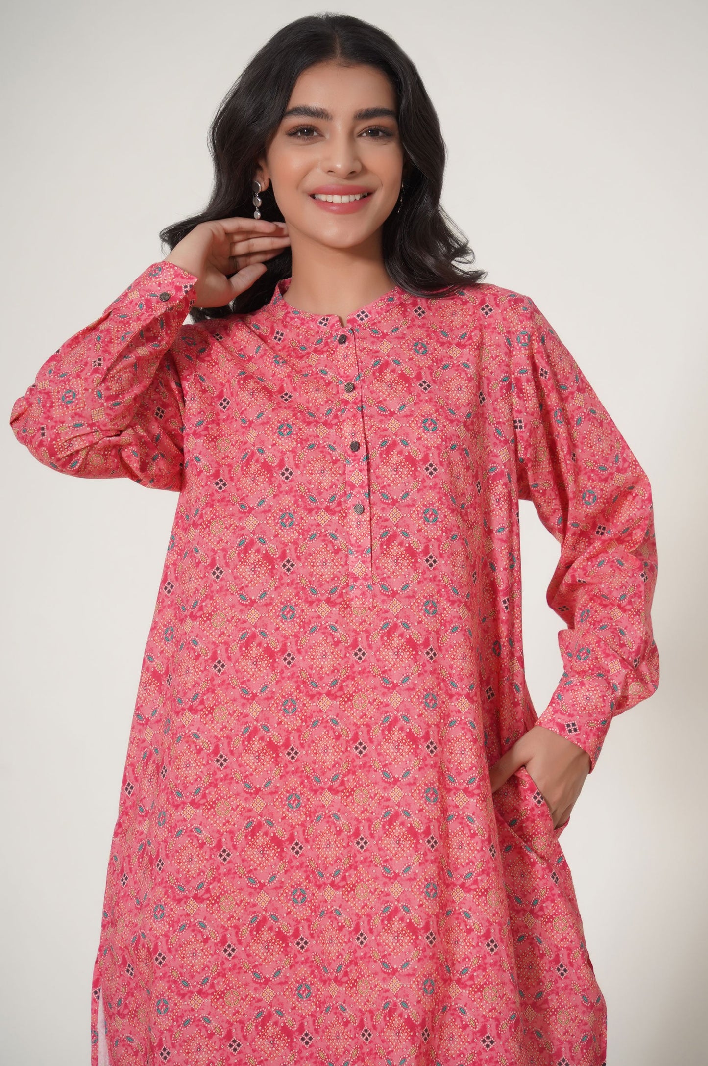 Stitched 2 Piece Cambric Suit