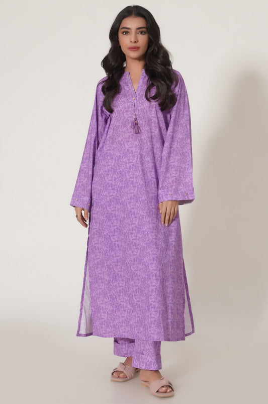 Stitched 2 Piece Cambric Suit