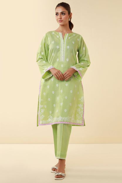 Unstitched 2 Piece Paste Printed Lawn Suit