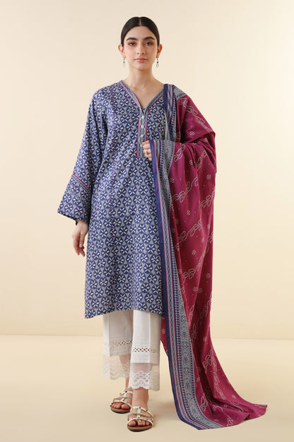 Stitched 2 Piece Printed Lawn Suit