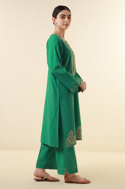 Stitched 2 Piece Embroidered Lawn Suit
