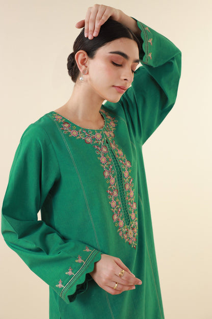 Stitched 2 Piece Embroidered Lawn Suit