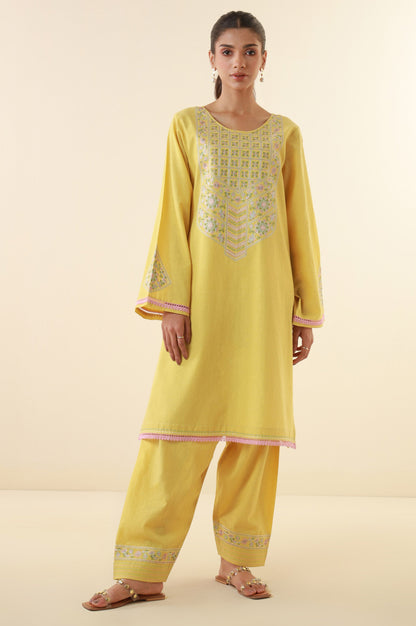 Stitched 2 Piece Embroidered Lawn Suit