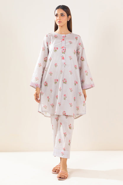 Stitched 2 Piece Printed Lawn Suit