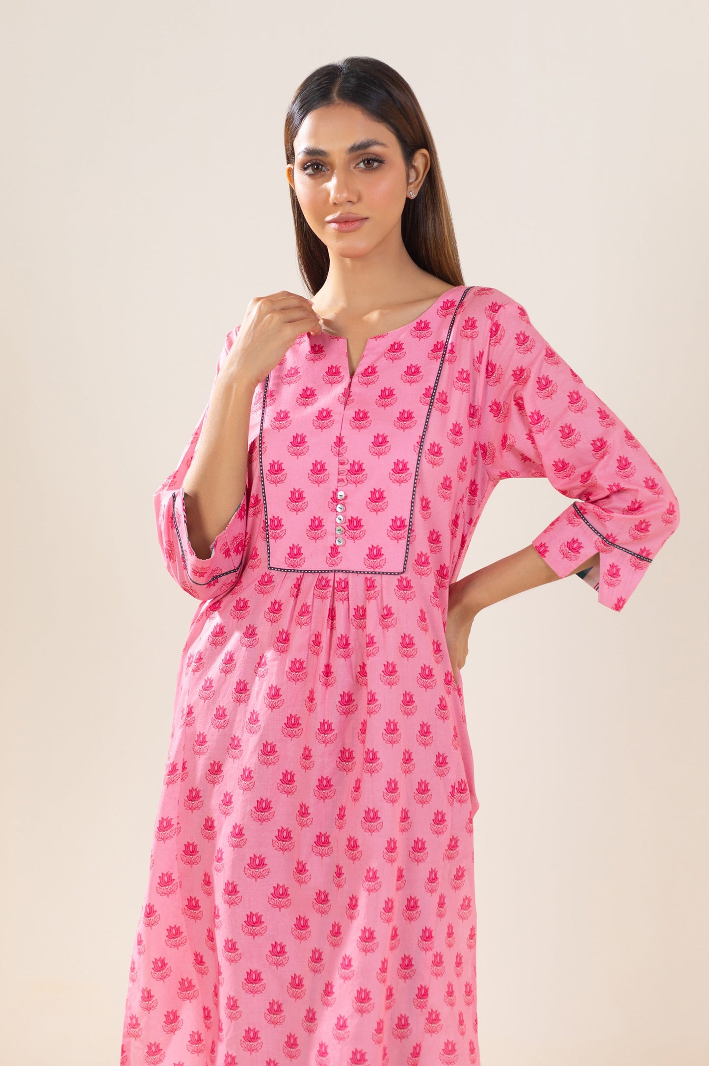 Stitched 2 Piece Printed Lawn Suit